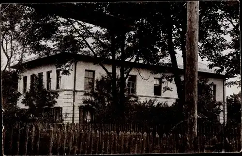 Foto Ak Unterhaching in Oberbayern, Schule