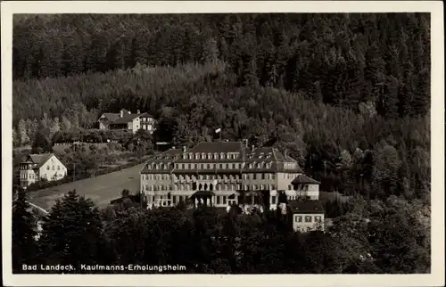 Ak Lądek Zdrój Bad Landeck Schlesien, Kaufmanns Erholungsheim