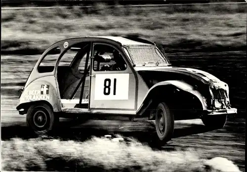 Foto Rennauto, Startnummer 81, Citroen 2cv ?, 22.8.1978