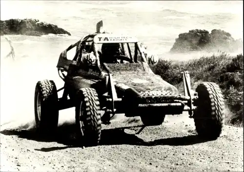 Foto Rennauto, Dünenbuggy, TA High Tech Radials, 5.7.1982