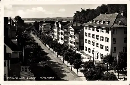 Ak Ostseebad Sellin auf Rügen, Wilhelmstraße