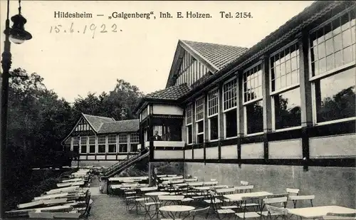 Ak Hildesheim in Niedersachsen, Gastwirtschaft Galgenberg