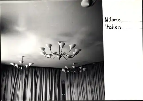 Foto Milano Mailand Lombardia, Deckenbeleuchtung, Lampen
