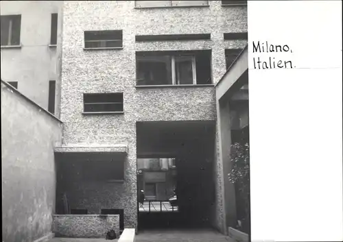 Foto Milano Mailand Lombardia, Gebäude, Hofdurchgang