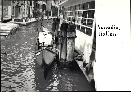 Foto Venezia Venedig Veneto, Kanalpartie, Gondel