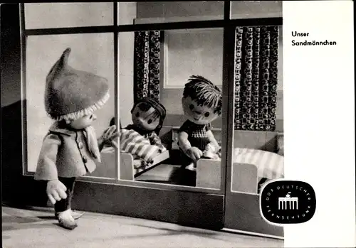 Ak Unser Sandmännchen, Sandmann, DDR Deutscher Fernsehfunk, S 19 63