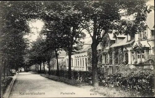 Ak Kaiserslautern in der Pfalz, Parkstraße