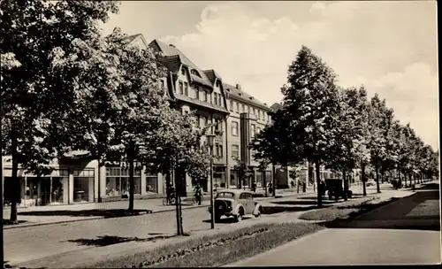 Ak Senftenberg in der Niederlausitz, Bahnhofstraße