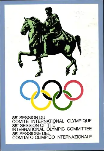 Ak Roma Rom Lazio, 85e Session du Comite International Olympique