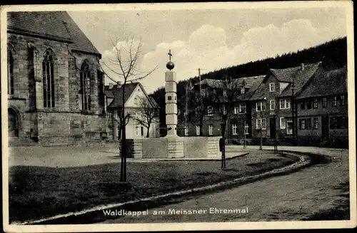 Ak Waldkappel in Hessen, Ehrenmal