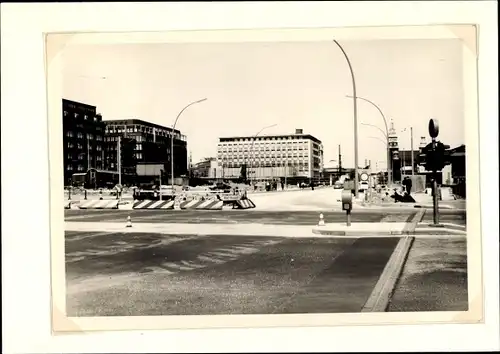 Foto Hamburg, Straßenpartie in der Stadt, 1966