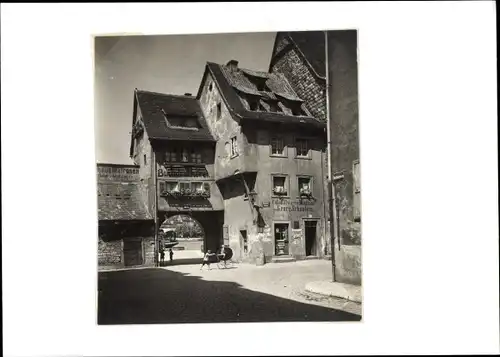 Foto Würzburg am Main Unterfranken, Kärnergasse, Ecke Holzthorgasse