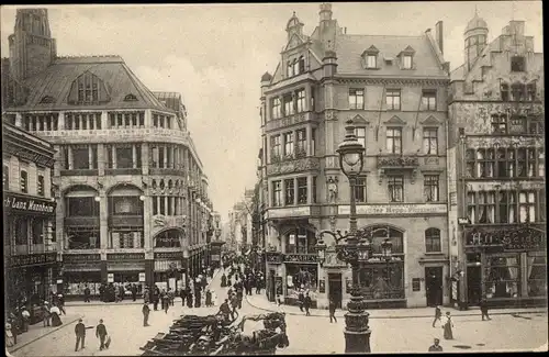 Ak Köln am Rhein, Blick in die Hohestraße