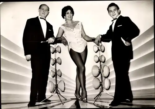 Ak 3 Hermannis, Diabolojongleure, Artisten, Portrait