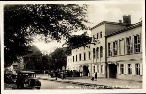 Ak Potsdam in Brandenburg, Gaststätte, Konzertgarten Alter Fritz