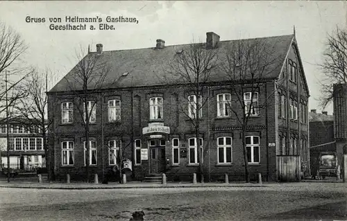 Ak Geesthacht an der Elbe, Gasthaus