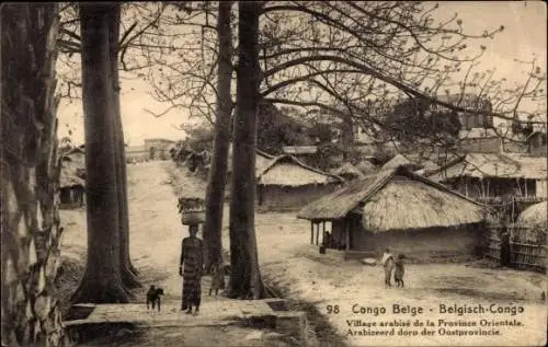 Ak Demokratische Republik Kongo Zaire, Village arabise de la Province Orientale