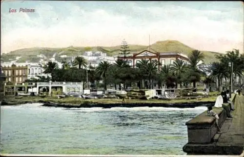 Ak Las Palmas de Gran Canaria Kanarische Inseln, Teilansicht