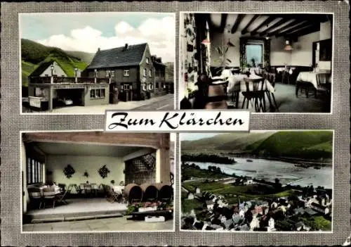 Ak Hammerstein am Rhein, Weinhaus Zum Klärchen