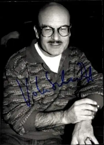 Ak Schauspieler Volker Schlöndorff, Portrait, Autogramm