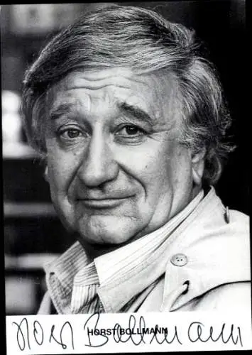 Ak Schauspieler Horst Bollmann, Portrait, Autogramm