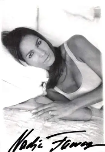 Ak Schauspielerin Nadja Ab Del Farrag, Portrait, Autogramm