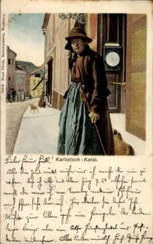 Ak Wolfsberg in Kärnten, Karbatsch-Katel