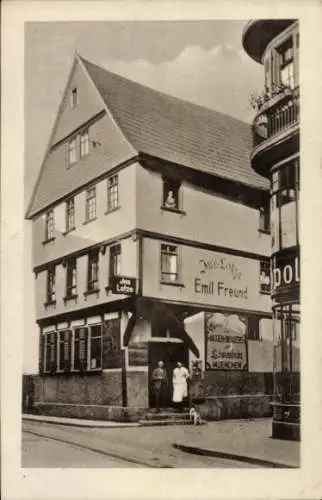 Ak Gießen an der Lahn Hessen, Ältestes Studentenlokal Ins Lotze, Inh. Emil Freund