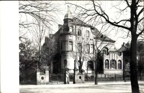 Ak Zwickau in Sachsen, Heim des Christlichen Vereins junger Männer, Lessingstraße 12, CVJM