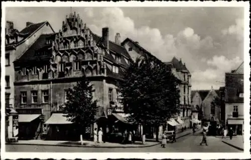 Ak Zeitz im Burgenlandkreis, Fischstraße, Altes Patrizierhaus