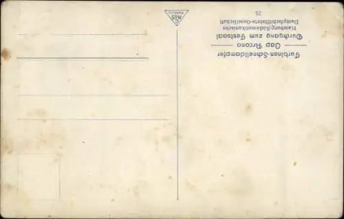 Ak Turbinen Schnelldampfer Cap Arcona der HSDG, Durchgang zum Festsaal