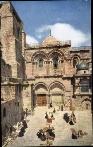 Ak Jerusalem Israel, Kirche des heiligen Grabes