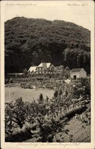 Ak Bad Honnef am Rhein, Löwenburg, Hotel Pension Löwenburger Hof