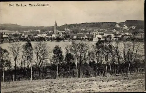 Ak Buckow in der Märkischen Schweiz, Panorama