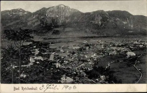 Ak Bad Reichenhall in Oberbayern, Panorama