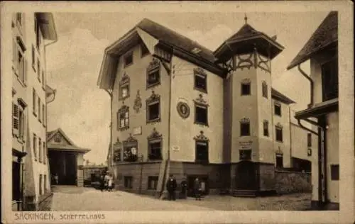 Ak Bad Säckingen am Hochrhein, Scheffelhaus