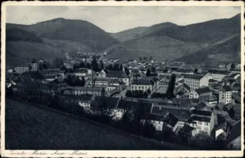 Ak Sainte Marie aux Mines Markirch Elsass Haut-Rhin, Panorama