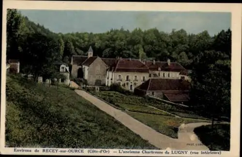 Ak Recey-sur-Ource Côte d’Or, Ancienne Chartreuse de Lugny