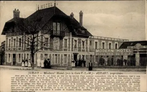 Ak Joigny-Yonne, Modernes Hotel