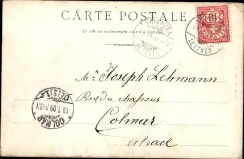 Ak Fribourg Freiburg Stadt Schweiz, Altstadt