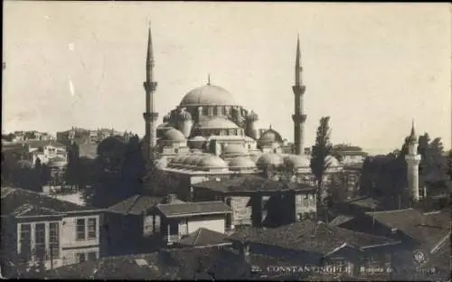 Ak Konstantinopel Istanbul Türkei, Moschee Sultan Begazid