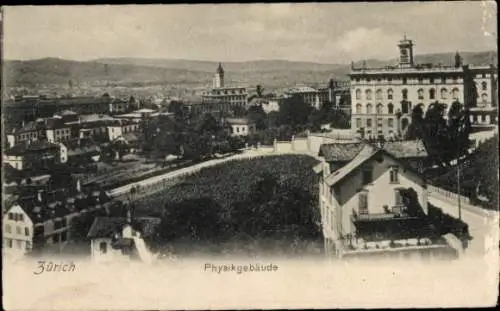 Ak Zürich Stadt Schweiz, Physikgebäude