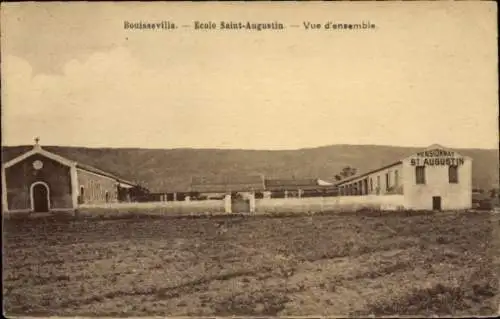 Ak Bouisseville Algerien, Pensionat Saint-Augustin, Schule