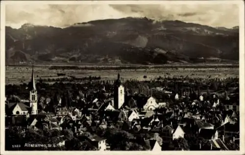 Ak Altstätten Kanton St. Gallen, Gesamtansicht