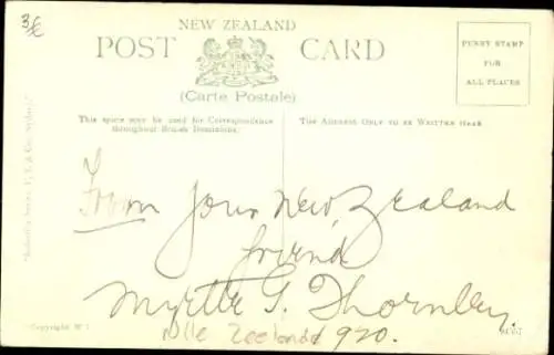 Ak Neuseeland, Milford Sound, Bowen Falls