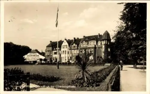 Ak Rüstringen Wilhelmshaven in Niedersachsen, Lilienburgstraße, Ballhaus