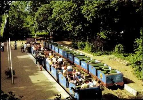 Ak Halle an der Saale, Pioniereisenbahn in Peßnitz