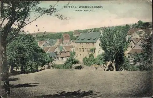 Ak Lützel Wiebelsbach Lützelbach im Odenwald Hessen, Totalansicht
