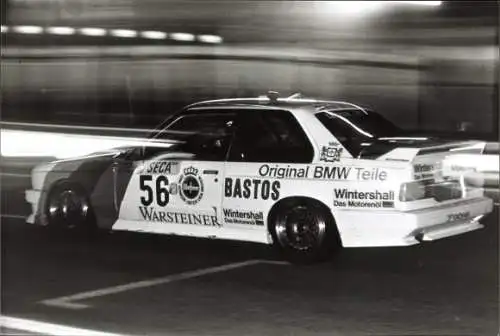 Foto Motorrennsport, BMW Rennauto, Startnummer 56