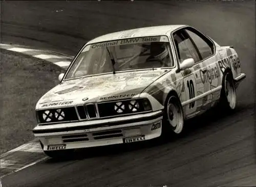 Foto Motorrennsport, BMW Rennauto, Schnitzer, Startnummer 10